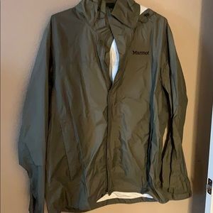 Marmot rain jacket size large